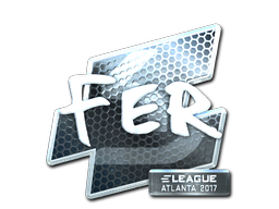Наклейка | fer (металлическая) | Атланта 2017