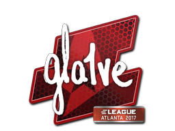 Наклейка | gla1ve | Атланта 2017