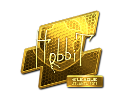 Sticker | Hobbit (Gold) | Atlanta 2017