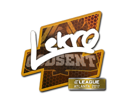 Наклейка | Lekr0 | Атланта 2017