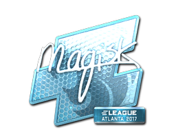 Наклейка | Magisk (металлическая) | Атланта 2017