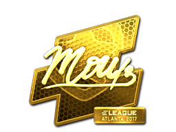 Sticker | mou (Gold) | Atlanta 2017