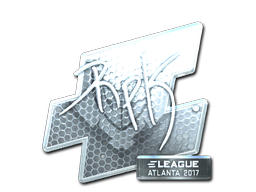 Наклейка | RpK (металлическая) | Атланта 2017