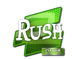 Наклейка | RUSH | Атланта 2017