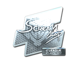 Наклейка | ScreaM (металлическая) | Атланта 2017