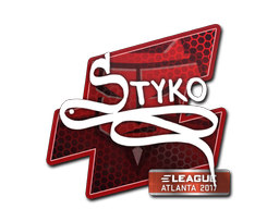 Наклейка | STYKO | Атланта 2017