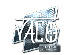 Наклейка | TACO (металлическая) | Атланта 2017