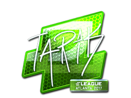 Наклейка | tarik (металлическая) | Атланта 2017