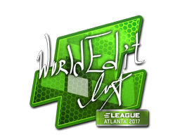 Наклейка | WorldEdit | Атланта 2017