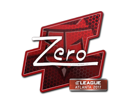 Наклейка | Zero | Атланта 2017