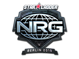 Наклейка | NRG (металлическая) | Берлин 2019