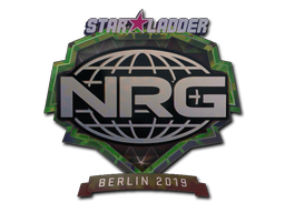 Наклейка | NRG (голографическая) | Берлин 2019
