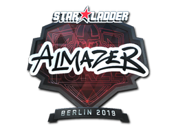 Наклейка | almazer (металлическая) | Берлин 2019
