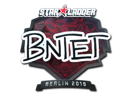 Наклейка | BnTeT (металлическая) | Берлин 2019