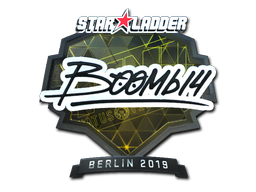 Наклейка | Boombl4 (металлическая) | Берлин 2019