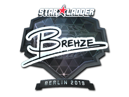 Наклейка | Brehze (металлическая) | Берлин 2019