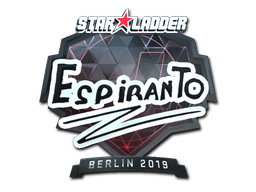 Наклейка | EspiranTo (металлическая) | Берлин 2019