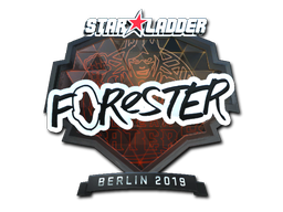 Наклейка | Forester (металлическая) | Берлин 2019