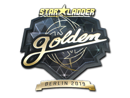 Наклейка | Golden (золотая) | Берлин 2019