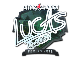 Наклейка | LUCAS1 (металлическая) | Берлин 2019