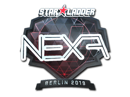 Наклейка | nexa (металлическая) | Берлин 2019