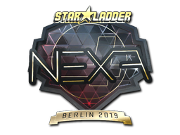 Наклейка | nexa (золотая) | Берлин 2019