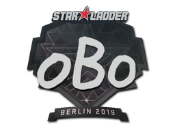 Наклейка | oBo | Берлин 2019