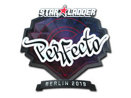 Наклейка | Perfecto (металлическая) | Берлин 2019
