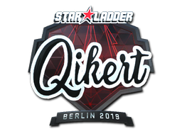 Наклейка | qikert (металлическая) | Берлин 2019