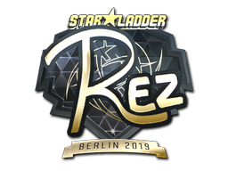 印花 | REZ（金色）| 2019年柏林锦标赛