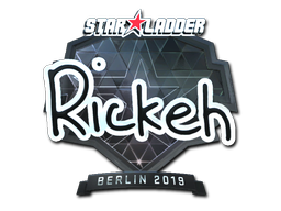 Наклейка | Rickeh (металлическая) | Берлин 2019