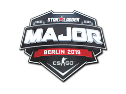 Наклейка | StarLadder (металлическая) | Берлин 2019