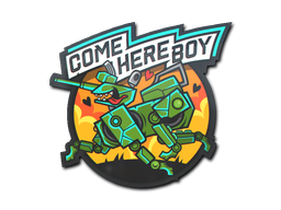 Наклейка | Come Here Boy