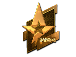 印花 | Astralis（金色）| 2018年波士顿锦标赛
