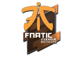 Наклейка | Fnatic | Бостон 2018