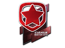 Наклейка | Gambit Esports (металлическая) | Бостон 2018