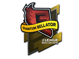 Наклейка | Quantum Bellator Fire | Бостон 2018
