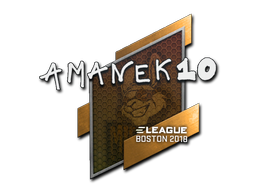 Наклейка | AmaNEk | Бостон 2018