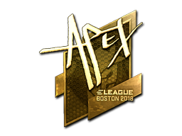 印花 | apEX（金色）| 2018年波士顿锦标赛