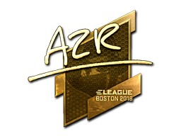 印花 | AZR（金色）| 2018年波士顿锦标赛