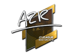 Наклейка | AZR | Бостон 2018