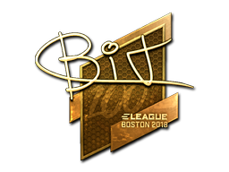 印花 | BIT（金色）| 2018年波士顿锦标赛