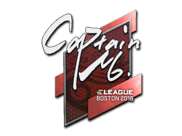 Наклейка | captainMo | Бостон 2018