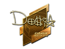 印花 | Dosia（金色）| 2018年波士顿锦标赛
