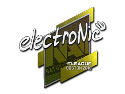 Наклейка | electronic | Бостон 2018