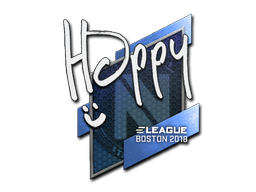 Наклейка | Happy | Бостон 2018
