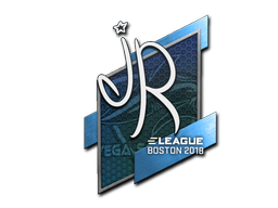 Наклейка | jR | Бостон 2018
