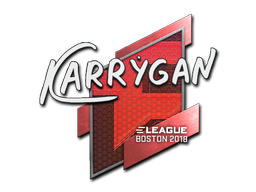Наклейка | karrigan | Бостон 2018