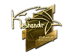 印花 | keshandr（金色）| 2018年波士顿锦标赛