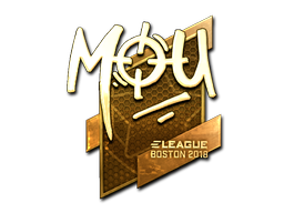 印花 | mou（金色）| 2018年波士顿锦标赛